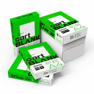 Бумага А4 500л 80 г/м2 белизна 143% белая CARTBLANK 1/5 (клиент)