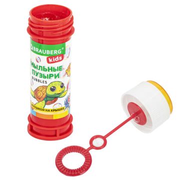 Мыльные пузыри 60мл с игрушкой BRAUBERG Kids 1/36/216