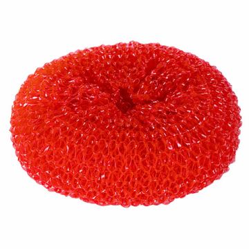 Мочалка для посуды пластиковая (3шт) ЛАЙМА сетчатые по 7г 1/100 (клиент)