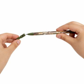 Карандаш ч/гр HB механический c точилкой BRAUBERG MILITARY 1/24