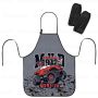 Фартук с нарукавниками 45x54см Truck race ЮНЛАНДИЯ 1/54