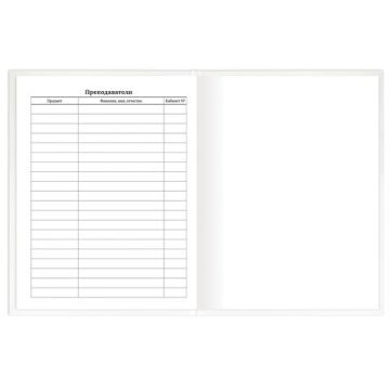 Дневник 1-11кл 40л (твердый) матовая ламинация Белый 1/28