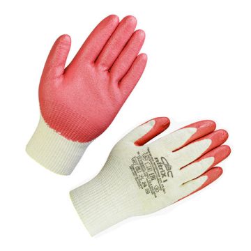 Перчатки спец МБС НИТРИКС (маслобензостойкие) красные 13 класс 8 размер 1/15/250 (Клиент)