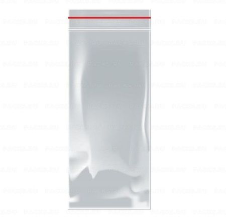Пакет Zip-Lock (8х18)-30 гриппер с замком (100шт) 1/10/40