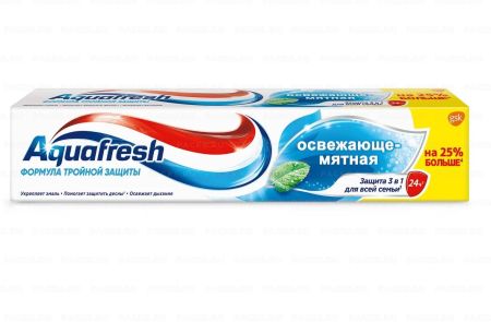 Зубная паста Aquafresh 125мл Освежающе мятная 1/1