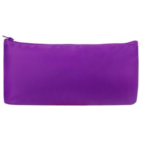 Пенал-косметичка 19х4х9см молния фиолетовый 1/10/60 (Клиент)