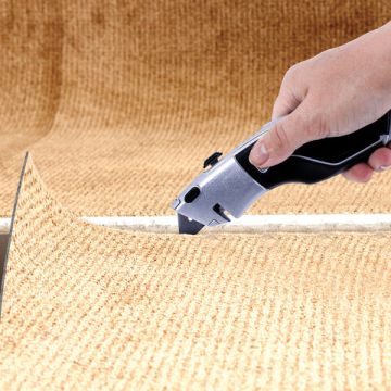 Нож универсальный 18мм с фиксатором метал 4лезвия BRAUBERG Professional 1/12/120 (Клиент)