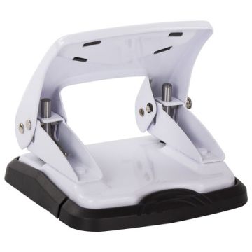 Дырокол на 35листов металлический белый BRAUBERG PN-150M 1/48 (Клиент)