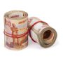Резинка банк 1000гр 80мм натуральный каучук цветные BRAUBERG 1/20