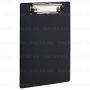 Доска-планшет с прижимом А5 15,8х23см картон/ПВХ черная STAFF 1/48 (клиент)