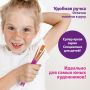 Кисти 3шт синтетика круглые №1, 2 плоская №3 ЮНЛАНДИЯ 1/12