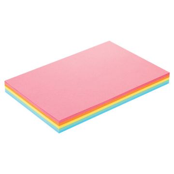 Бумага цветная BRAUBERG А4 80г/м 250 л (5цв.х50л) медиум для офисной техники 1/1