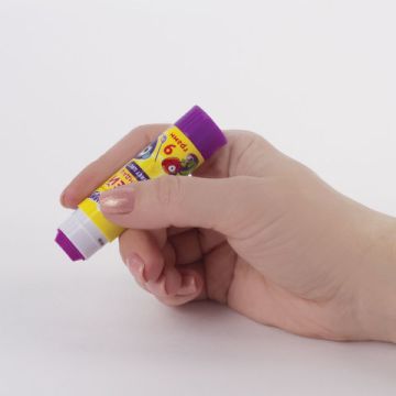 Клей-карандаш 09г обесцвечивающийся цветной ЮНЛАНДИЯ 1/30/1080