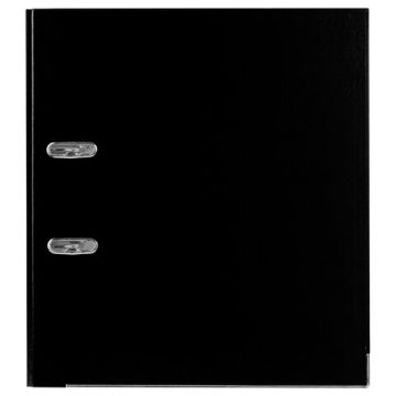 Папка-регистратор А4 75мм BRAUBERG с уголком, черная с покрытием из полипропилена 1/20 (Клиент)