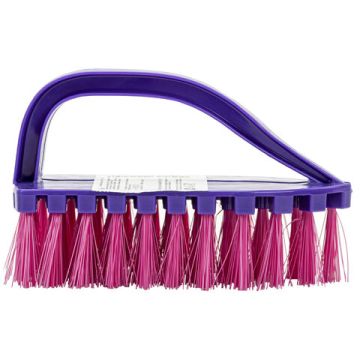 Щетка для одежды IDEA Утюжок, 5х3,5х12 см, цвет ассорти, М 5250 1/18 (клиент)