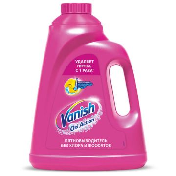 Средство жидкое 2л Ваниш для удаления пятен VANISH, Oxi Action для белой и цветной 1/4  (Клиент)