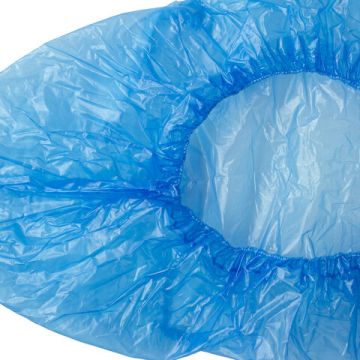 Чехол для обуви бахилы ЛАЙМА ПРОЧНЫЕ (50пар) 39х15 36 мкм 4,5гр ПНД 1/30 (Клиент)