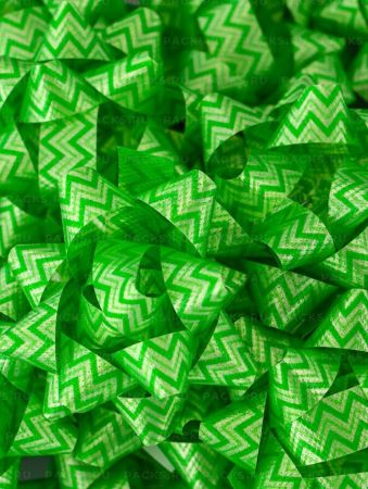 Бант-звезда 5см зеленые 1/50