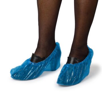 Чехол для обуви бахилы Меридиан особо прочные 6гр к-т 100шт(50 пар) 55 мкм 1/30 (Клиент)