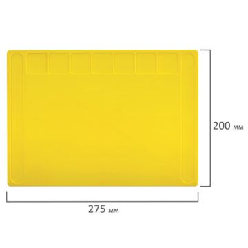 Доска для лепки А4 с отделениями и 2 стеками ассорти Юнландия 1/40