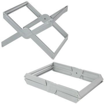 Подставка для подвесных папок STAFF до 50 папок А4 Foolscap 406х307х290мм серая 1/1 (Под заказ)