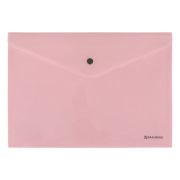 Папка-конверт с кнопкой BRAUBERG 