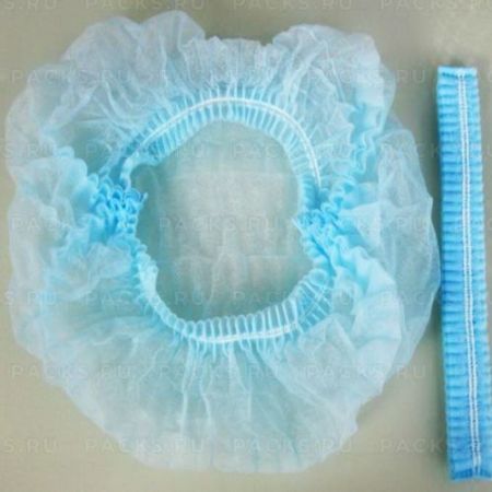 Шапочка Шарлотта голубая 100/1000