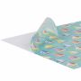 Цветная WASHI-бумага д/декора ЛЕТО, 15*15см, 12л 6 дизайнов, рисовая бумага, ОСТРОВ СОКРОВИЩ (вывод)