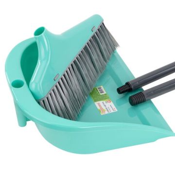 Совок д/мусора ЛЕНИВКА щетка для пола с совком ЛЮБАША 1/24