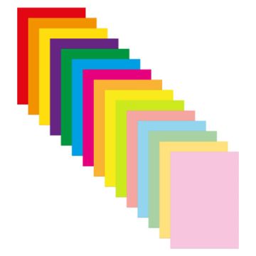 Бумага А4 150л 80г/м2 15цв 10л MULTICOLOR BRAUBERG 1/14 (Клиент)