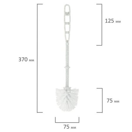 Ерш для унитаза IDEA Блеск с подставкой, угловой 1/20 (клиент)