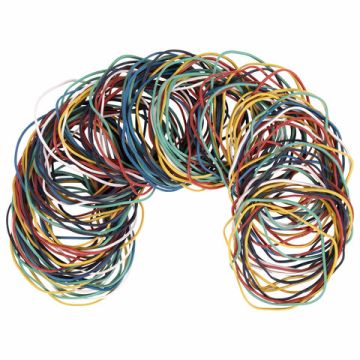 Резинка банк 100гр 80мм STAFF цветная 1/10/200