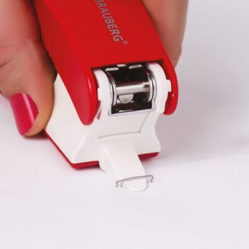 Степлер №24/6 до 30л ассорти BRAUBERG METROPOLIS 1/10