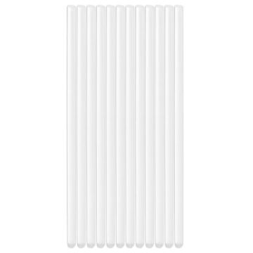 Клеевые стержни, диаметр 7 мм, длина 200 мм, прозрачные, комплект 12 шт., BRAUBERG 1/50/100